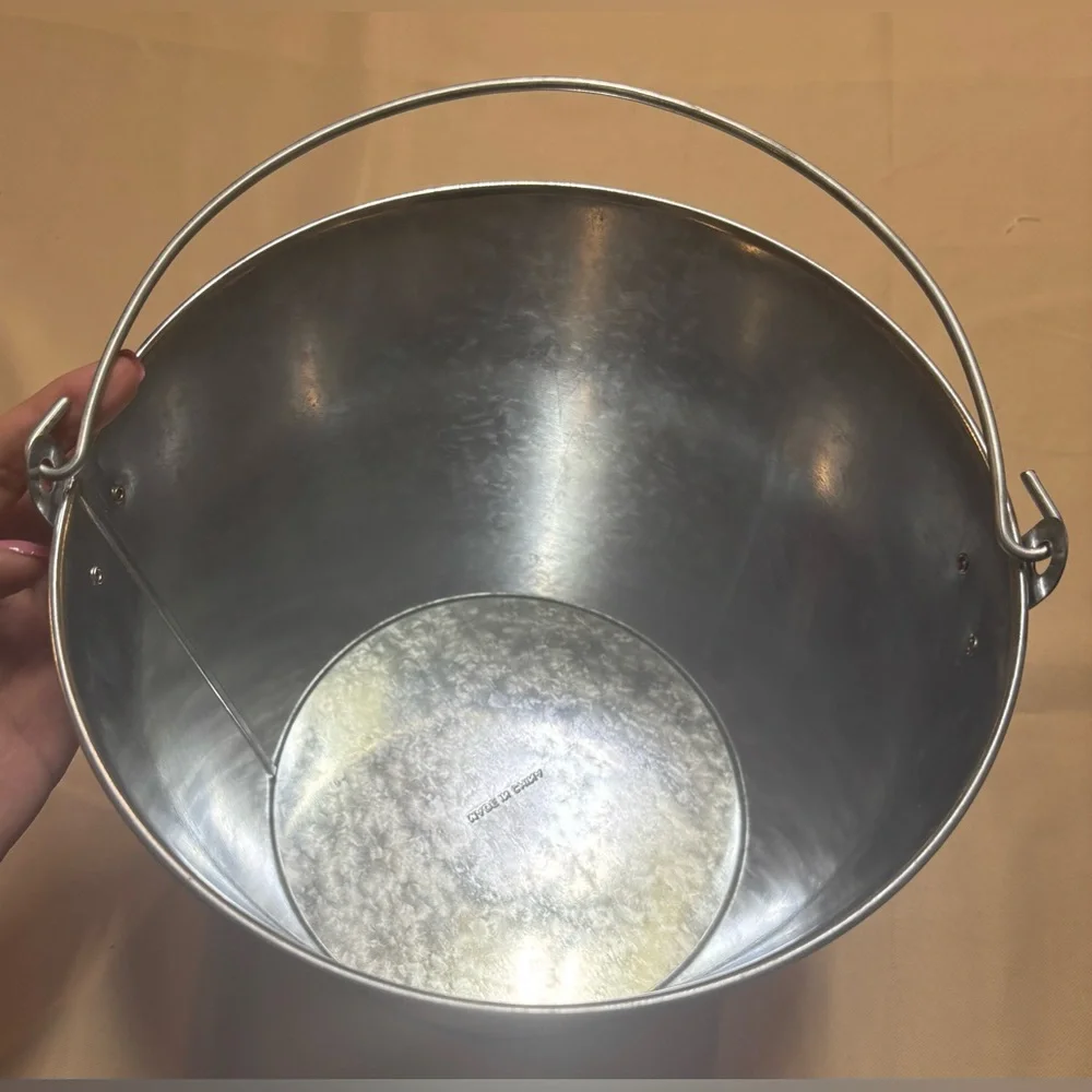 Budweiser Beer Metal Ice Bucket with Handle This Bud's For You 7” Tall